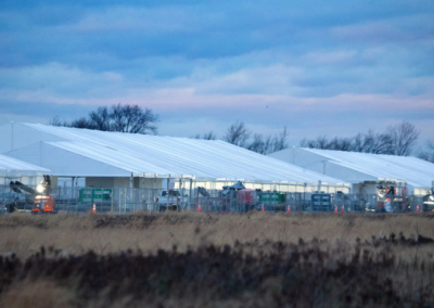 Biden admin allowed massive NYC migrant camp to become fire hazard, ignoring safety pleas from officials: emails